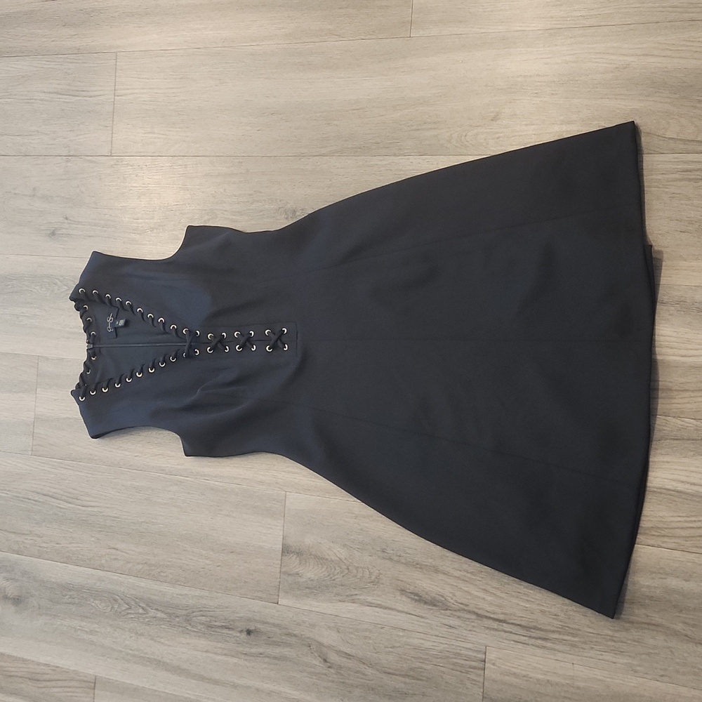 Black cocktail dress